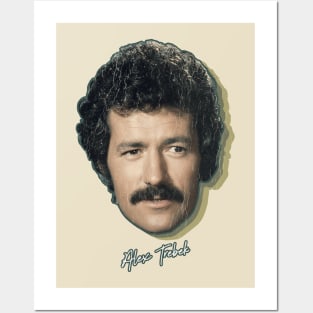 Alex Trebek  Retro Vintage Posters and Art